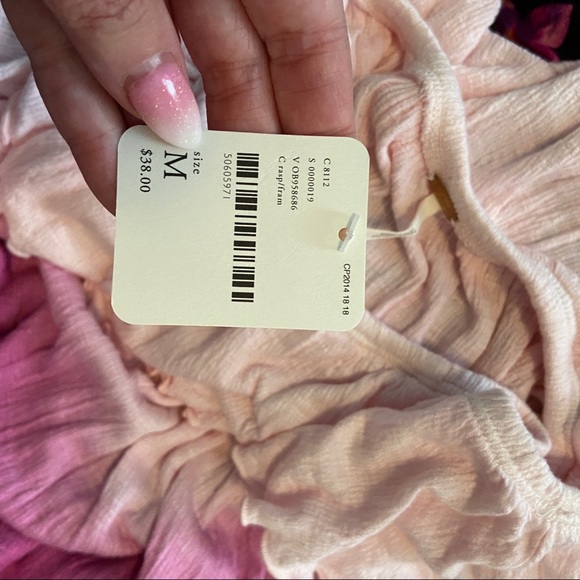 Free people top - ombré 💓 - Picture 4 of 4